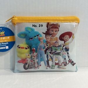 Disney Pixar Toy Story 4 Transparent zipper top bag